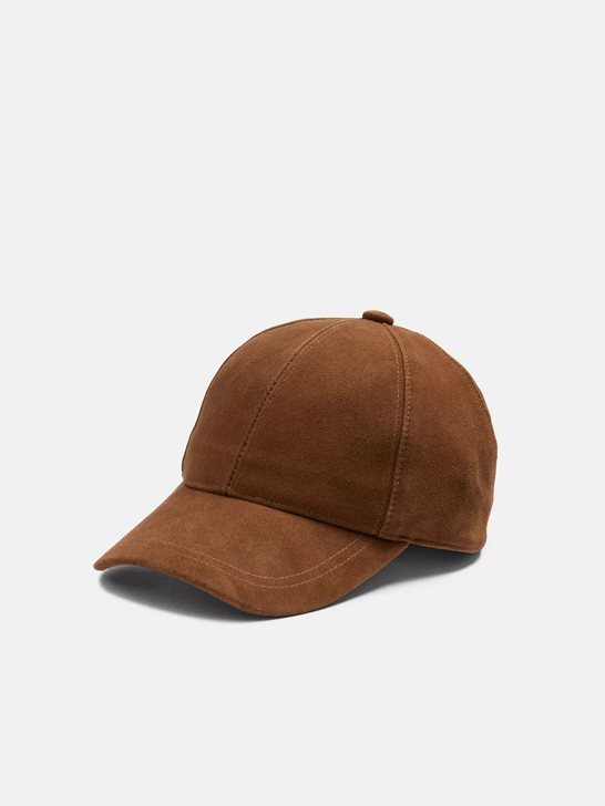 Vince Suede Baseball Cap