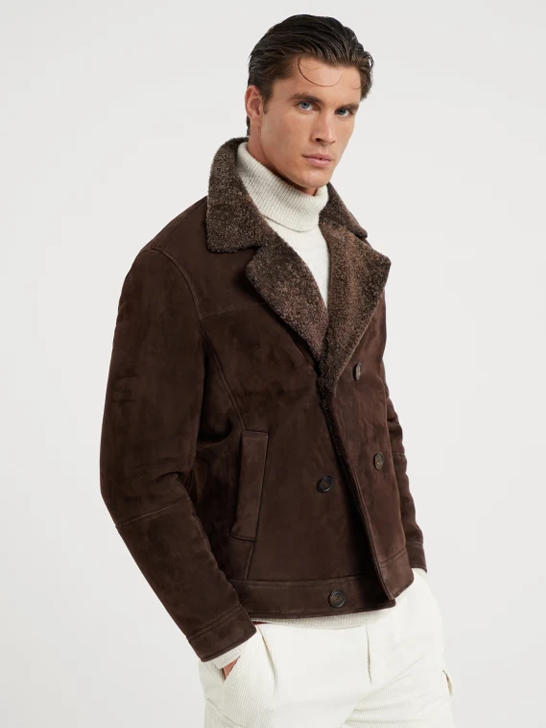 The Shearling Jacket: Brunello Cucinelli